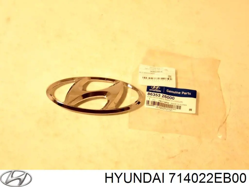 714022EB00 Hyundai/Kia стойка кузова центральная правая