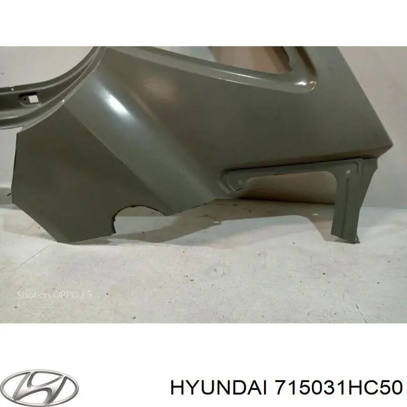 715031HC50 Hyundai/Kia крыло заднее левое