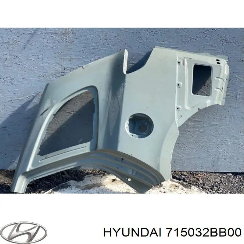 Крыло заднее левое 715032BB00 Hyundai/Kia