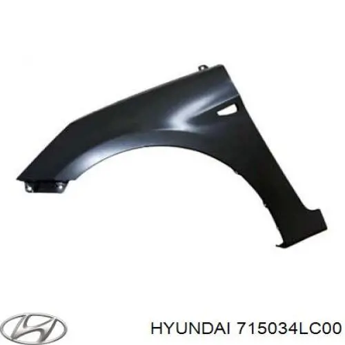 Боковая часть задняя левая Hyundai/Kia 715034LC00 цена, от 300.90 USD