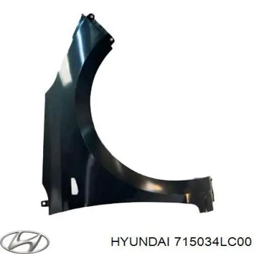 Купить 715034LC00 Hyundai/Kia Крыло заднее левое