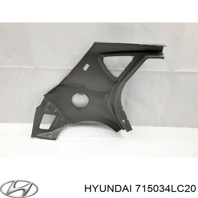 Крыло заднее левое HYUNDAI 715034LC20