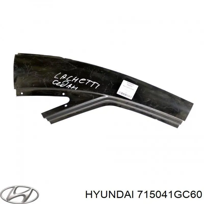 Крыло заднее правое 715041GC60 Hyundai/Kia