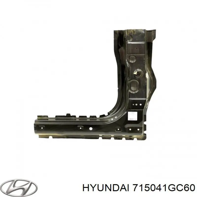 Крыло правое заднее Hyundai/Kia 715041GC60