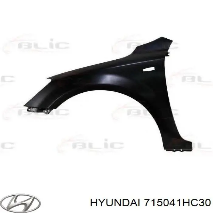 715041HC30 Hyundai/Kia крыло заднее правое