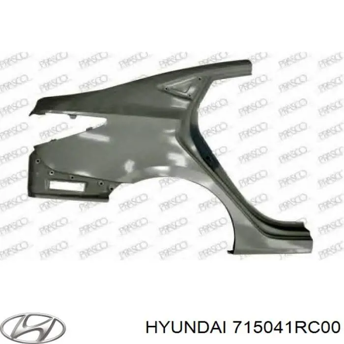 Крыло заднее правое 715041RC00 Hyundai/Kia