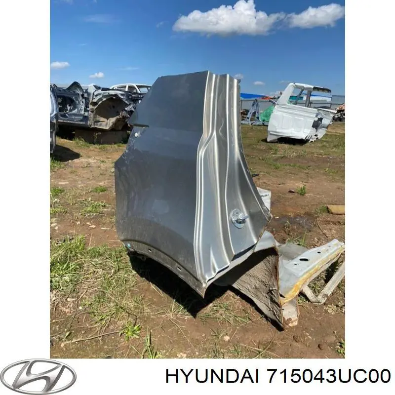Крыло заднее правое 715043UC00 Hyundai/Kia
