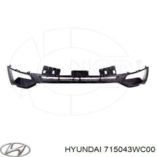 Купить 715043WC00 Hyundai/Kia Крыло заднее правое