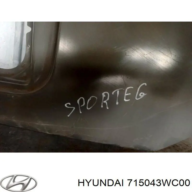 Боковая часть задняя правая Hyundai/Kia 715043WC00 цена, от 231.09 USD