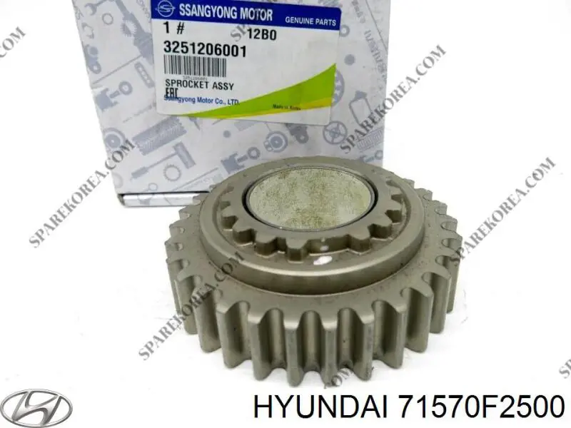  Hyundai/Kia 71570F2500 цена, от 115.91 USD