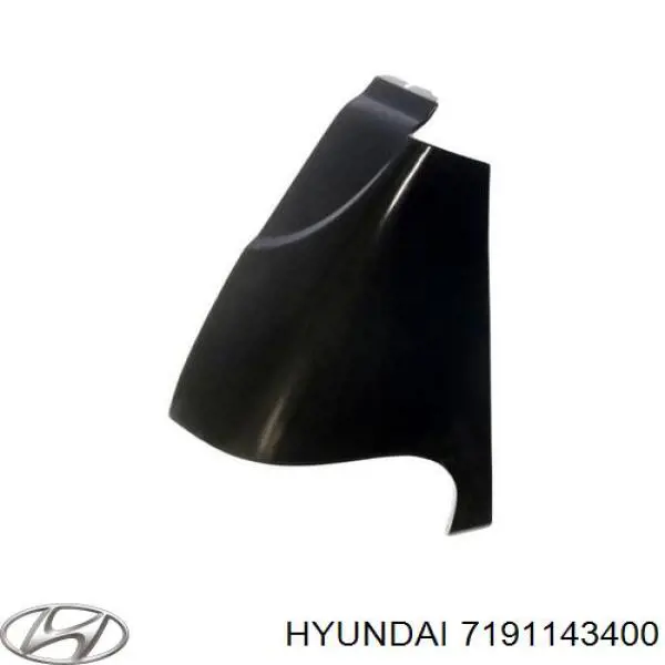 7191143400 Hyundai/Kia крыло переднее левое