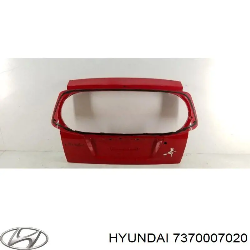 7370007020 Hyundai/Kia дверь задняя (багажная 3/5-я (ляда)