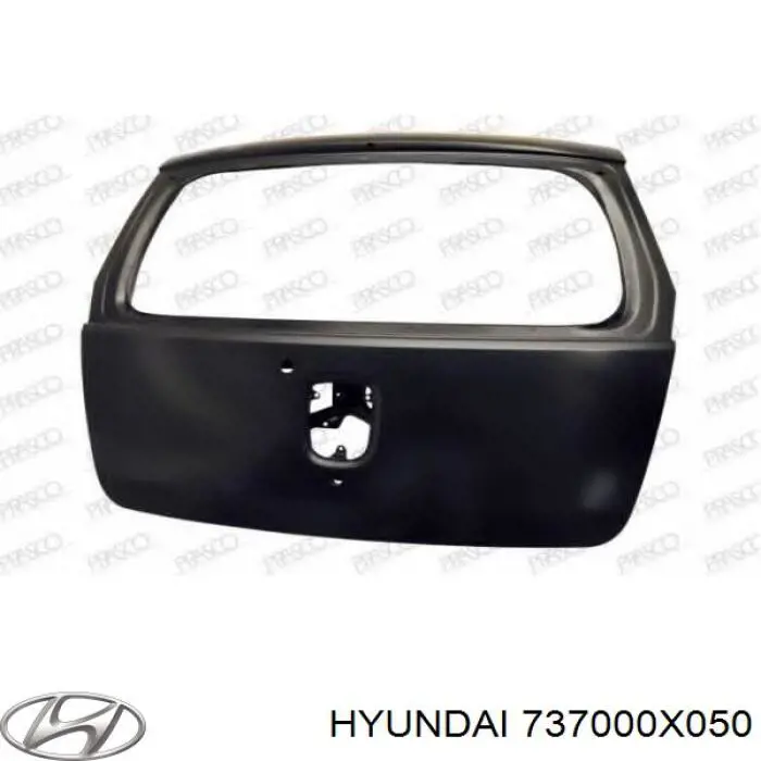 737000X050 Hyundai/Kia дверь задняя (багажная 3/5-я (ляда)