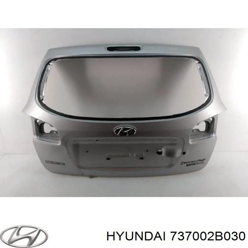 Porta traseira (3ª/5ª porta-malas (tampa de alcapão) para Hyundai Santa Fe 