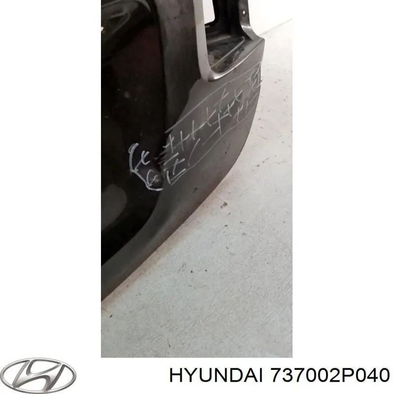 Задняя ляда Hyundai/Kia 737002P040