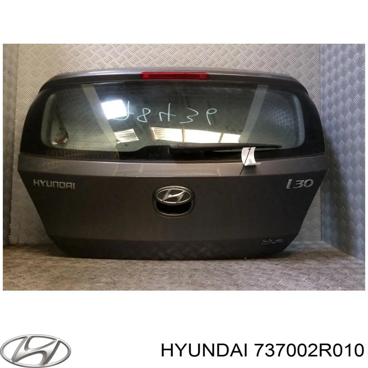 Дверь задняя (багажная 3/5-я (ляда) 737002R010 Hyundai/Kia