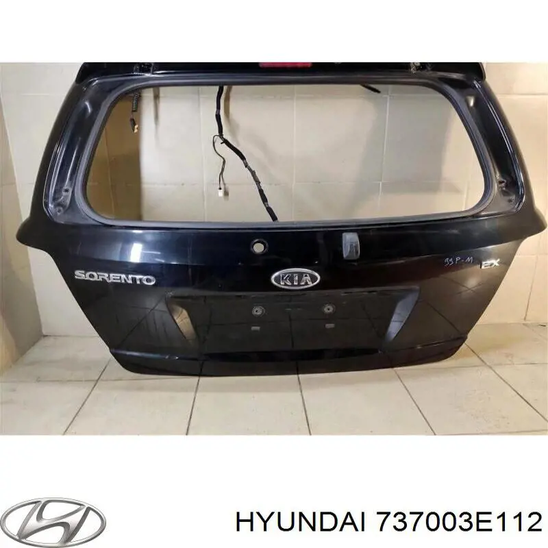 Купить 737003E112 Hyundai/Kia Дверь задняя багажная