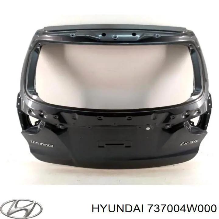Porta traseira (3ª/5ª porta-malas (tampa de alcapão) para Hyundai Ix35 (LM)