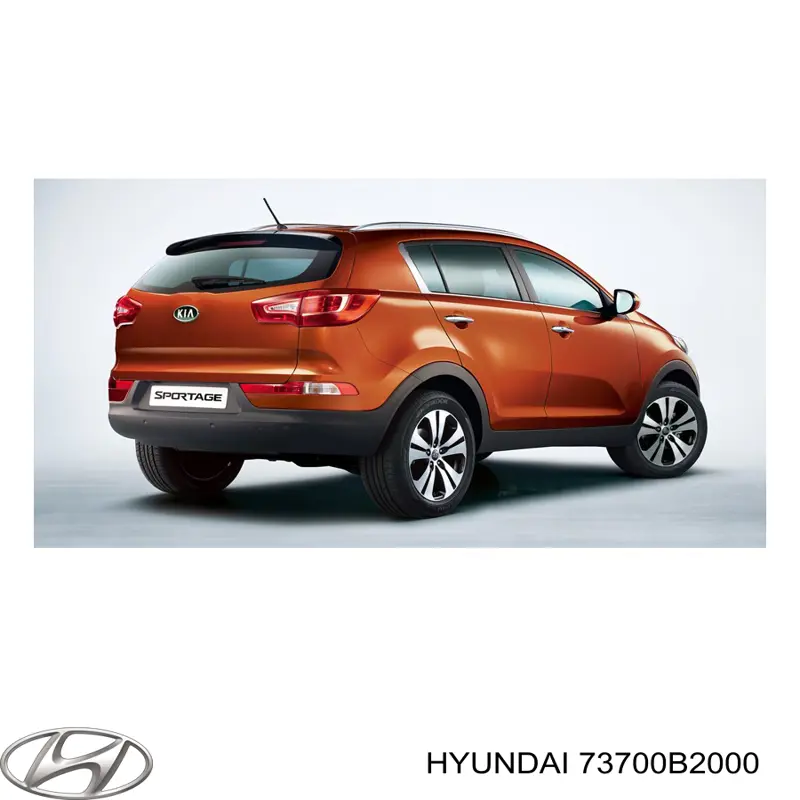 Пятая дверь Hyundai/Kia 73700B2000 цена, от 348.48 USD