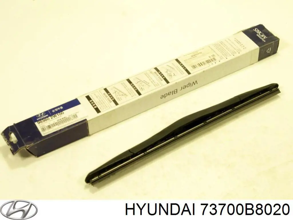 73700B8020 Hyundai/Kia Задняя дверь