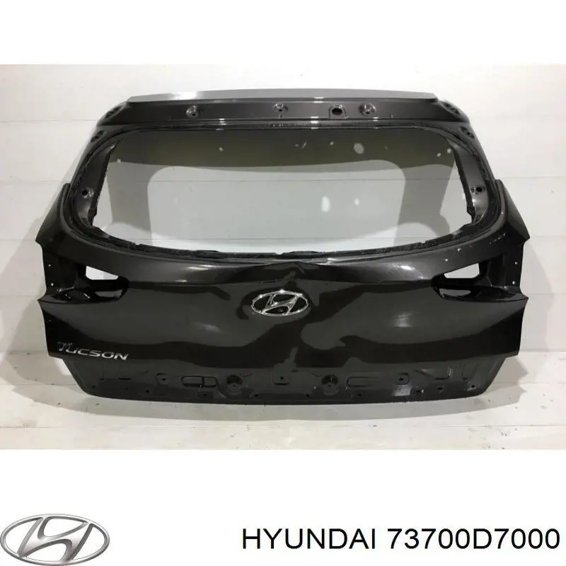 Porta traseira (3ª/5ª porta-malas (tampa de alcapão) para Hyundai Tucson (TL)