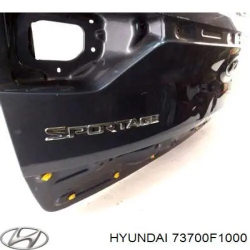 Купить 73700F1000 Hyundai/Kia Дверь задняя багажная