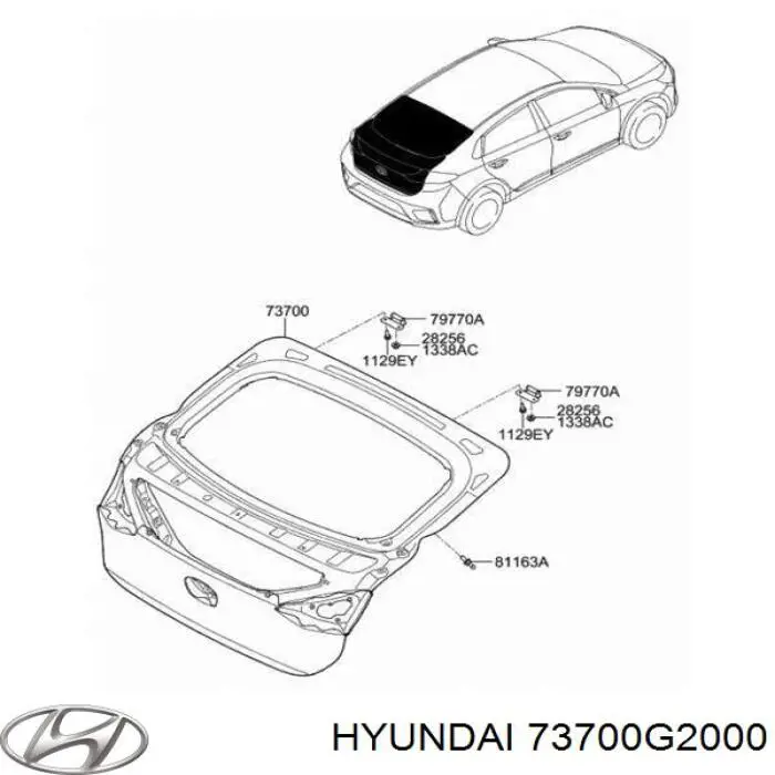 73700G2000 Hyundai/Kia 