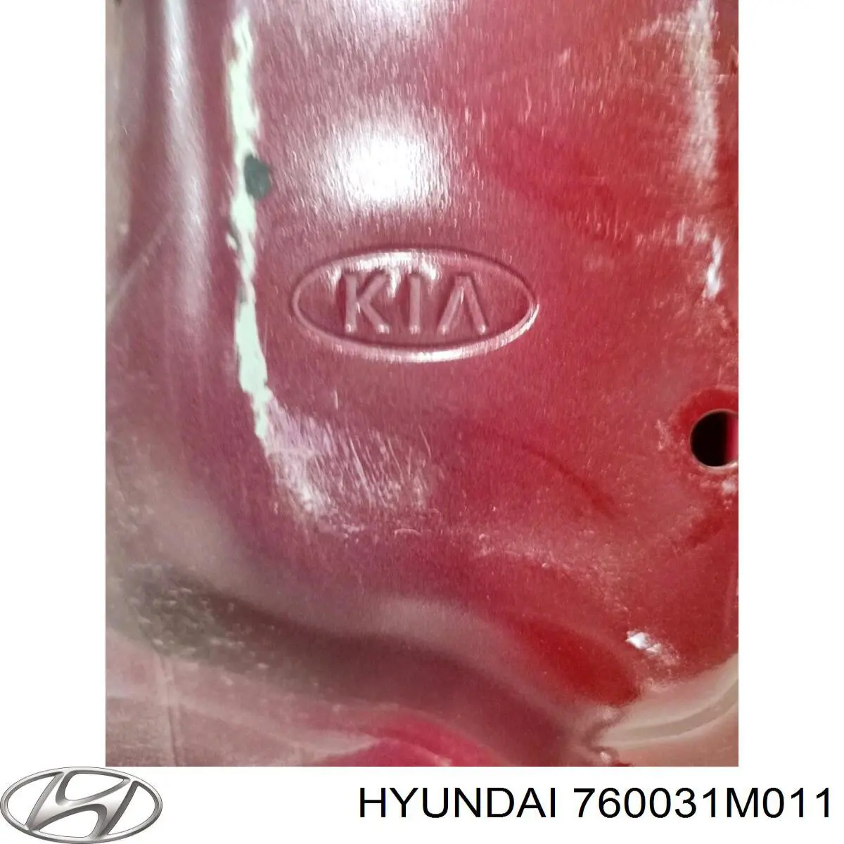 Дверь передняя левая 760031M011 Hyundai/Kia