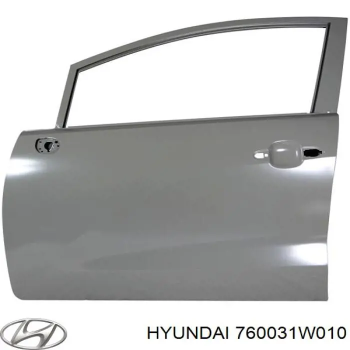 Передняя левая дверь Hyundai/Kia 760031W010 цена, от 455.70 USD