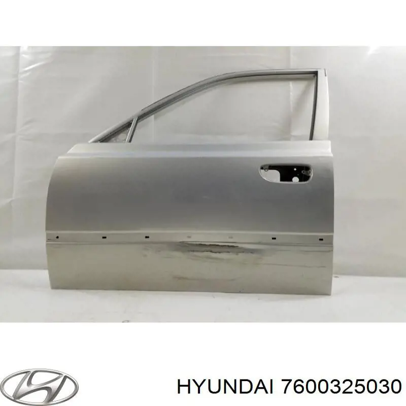 Передняя левая дверь Хундай Акцент LC (Hyundai Accent)