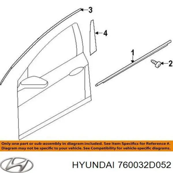 Передняя левая дверь Хундай Элантра (Hyundai Elantra)