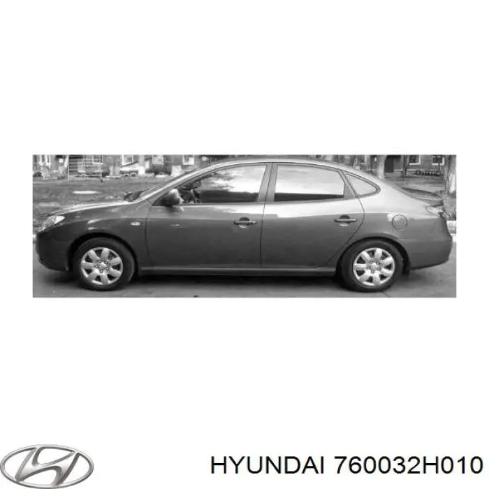 Передняя левая дверь Hyundai/Kia 760032H010 цена, от 448.41 USD