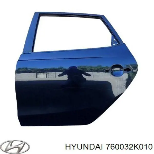 Дверь передняя левая Hyundai/Kia 760032K010