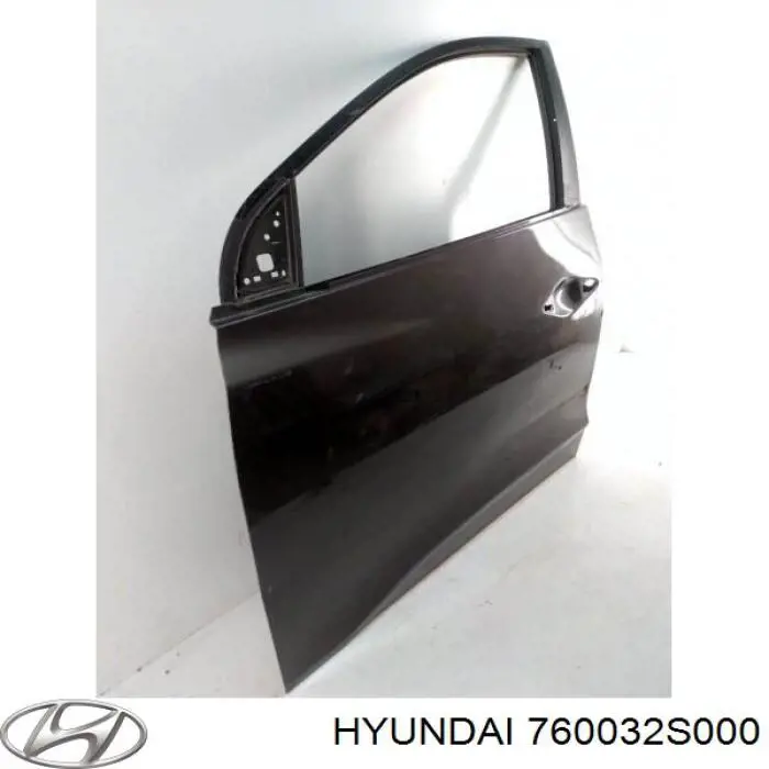 Передняя левая дверь Хундай Айикс35 LM (Hyundai IX35)
