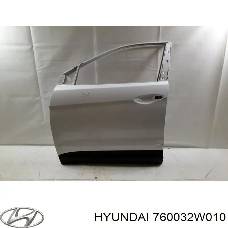 Porta dianteira esquerda para Hyundai Santa Fe (DM)