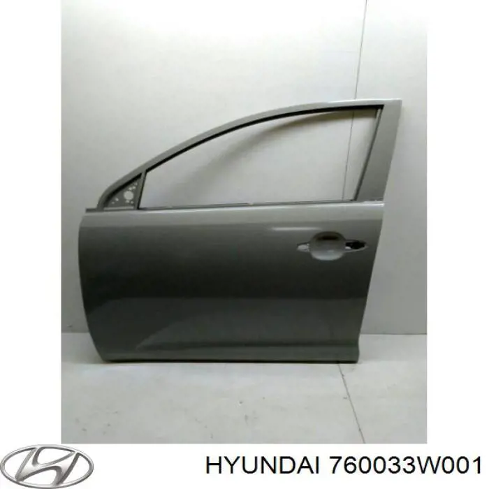 Купить 760033W001 Hyundai/Kia Дверь передняя, левая