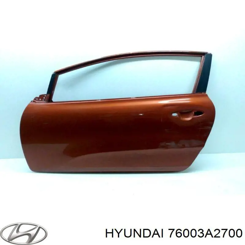 76003A2700 Hyundai/Kia porta dianteira esquerda