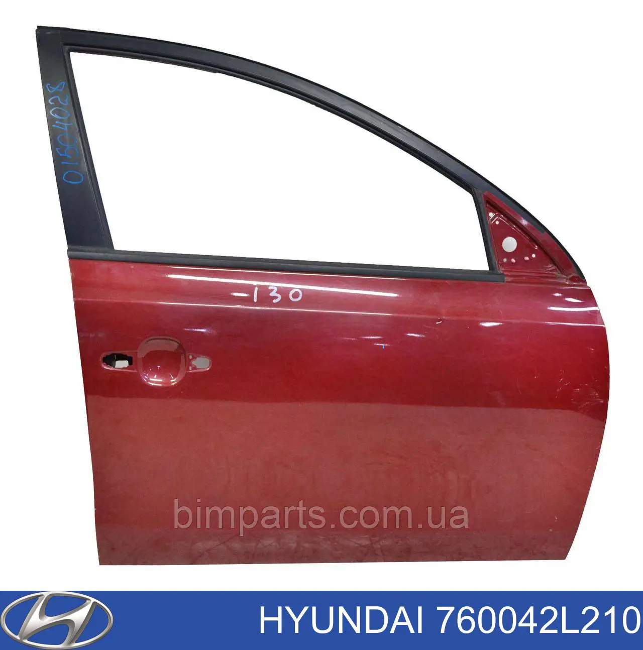 760042L210 Hyundai/Kia porta dianteira direita