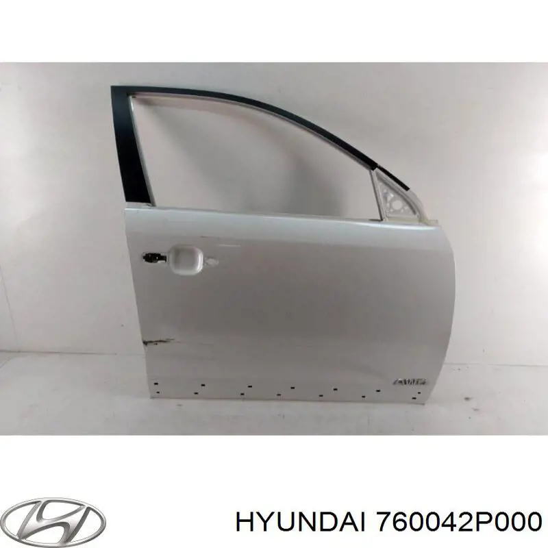 760042P000 Hyundai/Kia Дверь передняя правая