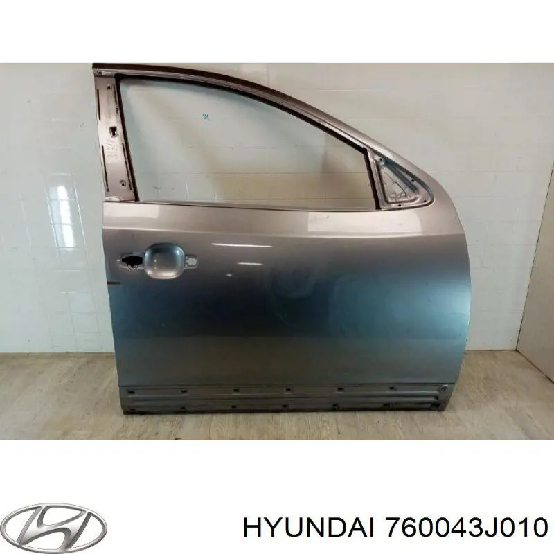760043J010 Hyundai/Kia porta dianteira direita