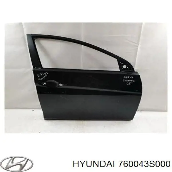 Дверь передняя правая 760043S000 Hyundai/Kia
