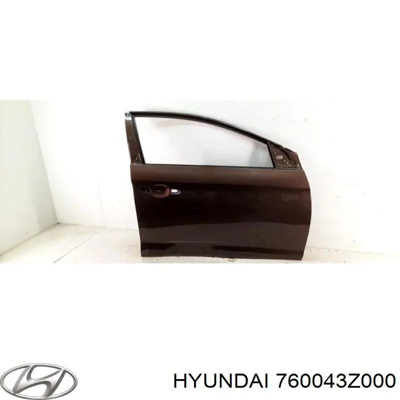 760043Z000 Hyundai/Kia дверь передняя правая
