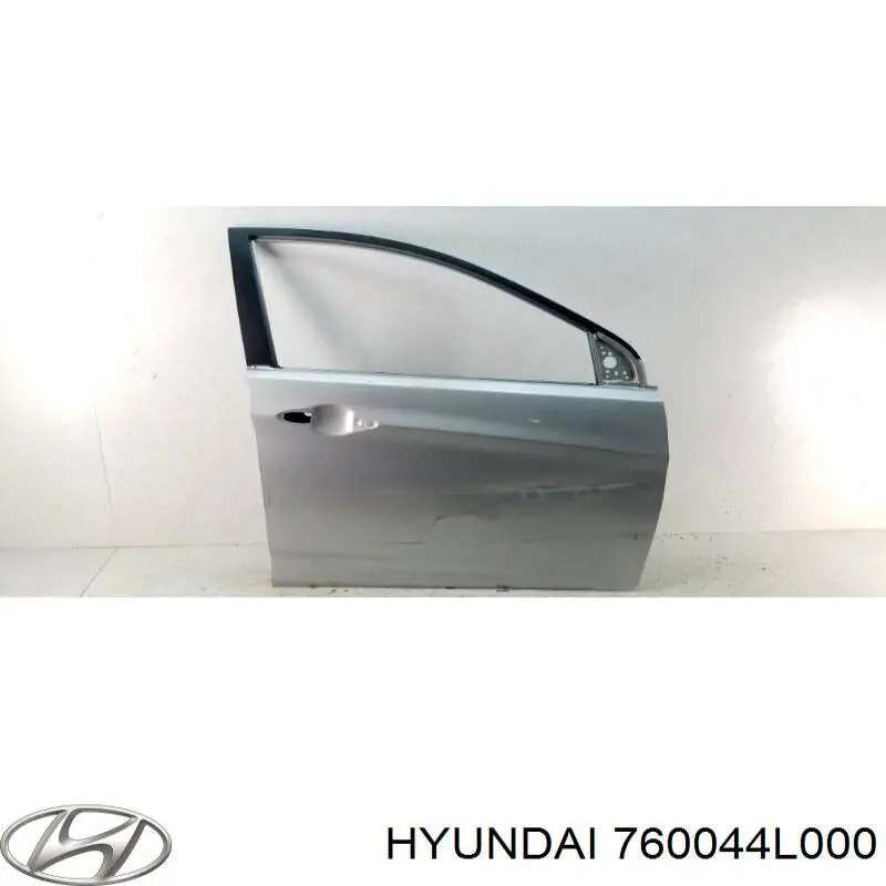 Передняя правая дверь Хундай Соларис SBR11 (Hyundai Solaris)