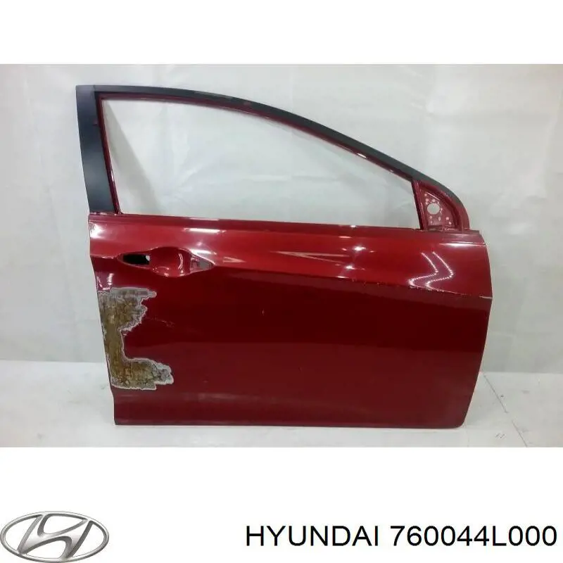 Дверь передняя правая на Hyundai SOLARIS I SBR11