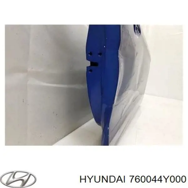 Пассажирская передняя дверь Hyundai/Kia 760044Y000