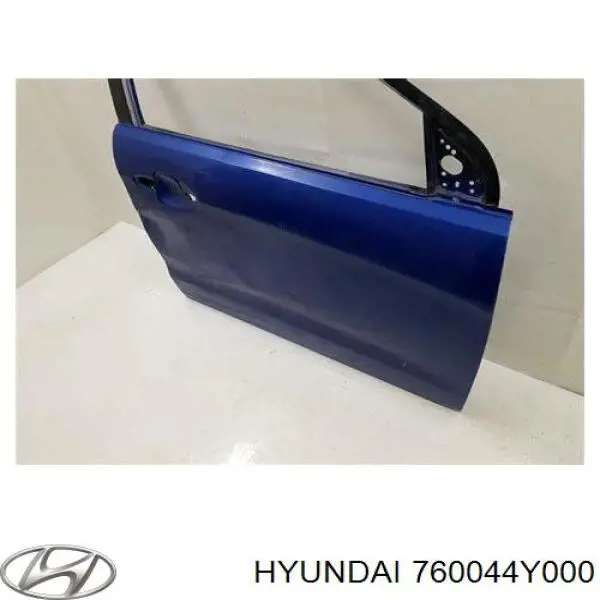 Пассажирская передняя дверь Hyundai/Kia 760044X000