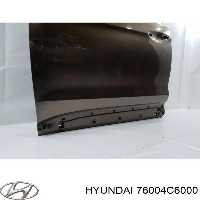 76004C6000 Hyundai/Kia porta dianteira direita