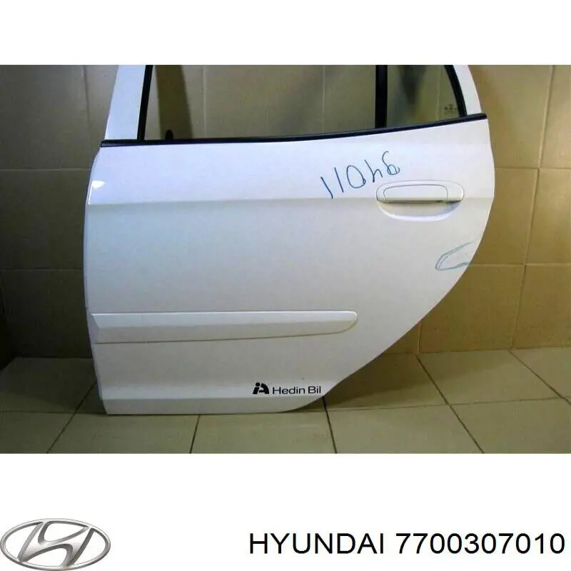 Дверь задняя, левая Hyundai/Kia 7700307010 цена, от 111.15 USD