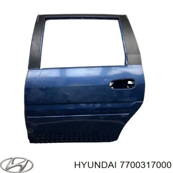 7700317000 Hyundai/Kia дверь задняя левая