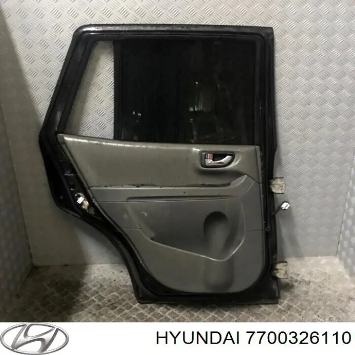 Дверь задняя, левая Hyundai/Kia 7700326110 цена, от 57.01 USD